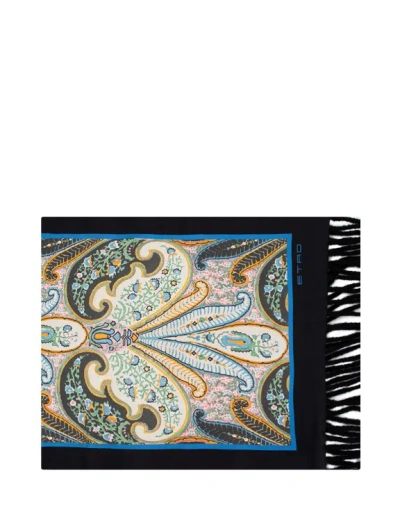 Etro Scarf In Black