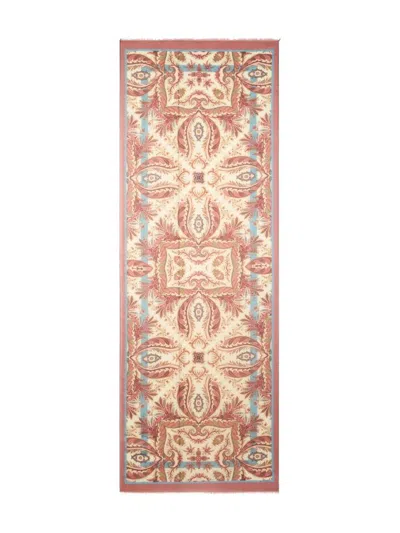 ETRO SILK SCARF WITH PAISLEY PRINT