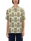 Etro Floral-print Shirt In Multicolour