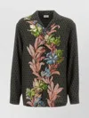 Etro Floral Print Long-sleeved Shirt