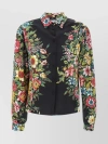 Etro Silk Shirt With Long Sleeves And Floral Pattern