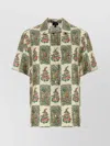 Etro Silk Shirt With Paisley Print And Collar