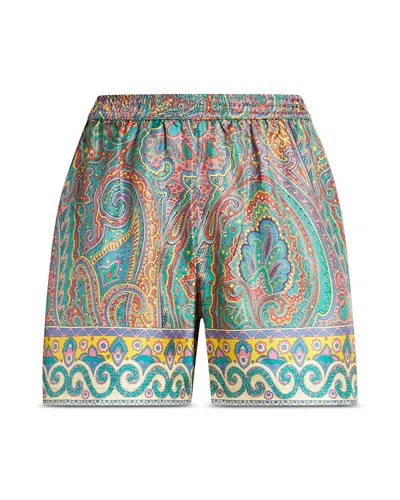 ETRO SILK SHORTS