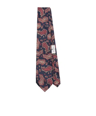 ETRO PAISLEY SILK JACQUARD TIE