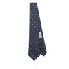 Etro Patterned Tie In Blue