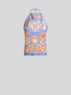 Etro Printed Silk Top