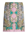 Etro Silk Twill Mini Skirt