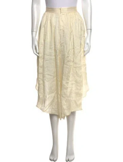 Pre-owned Etro Silk Wide Leg Pants