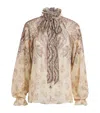 Etro Silk-blend Printed Blouse In Multi