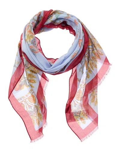 Etro Silk-blend Scarf In Pattern