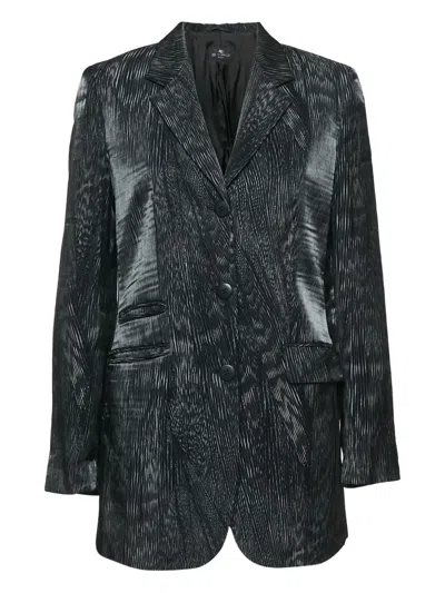 Pre-owned Etro Single-breasted Blazer