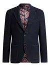 Etro Single-breasted Blazer In Black
