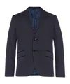 Etro Single-breasted Blazer In Black