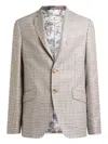 Etro Single-breasted Blazer In Neutral