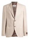 Etro Single-breasted Blazer In Neutral