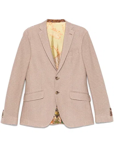 ETRO SINGLE-BREASTED BLAZER