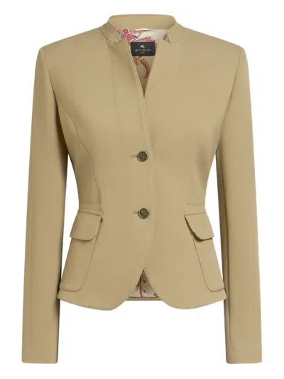 ETRO SINGLE-BREASTED BLAZER