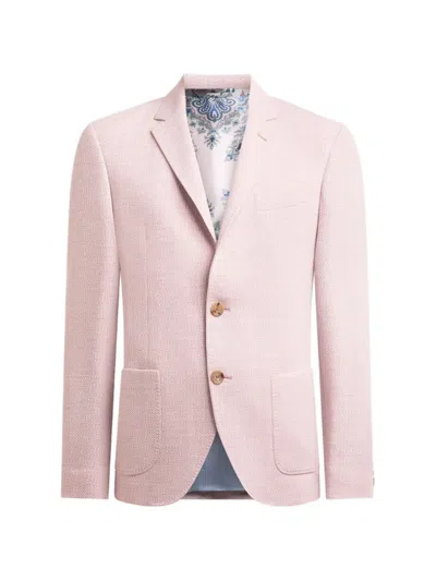 Etro Single-breasted Blazer In Pink