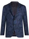 Etro Mrw Blazer Jacquard Fleur