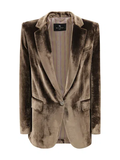 ETRO SINGLE-BREASTED JACKET
