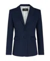 Etro Cotton Jacket With Striped Lining In Black