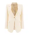 Etro Single-breasted Tailored Blazer In Neutral