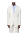 Etro Single-breasted Tailored Blazer In White