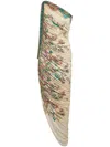 Etro Single-shoulder Maxi Dress In Neutrals