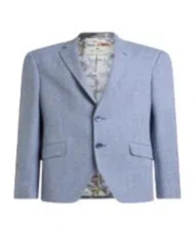 Etro Single-breasted Tailored Blazer In Blue