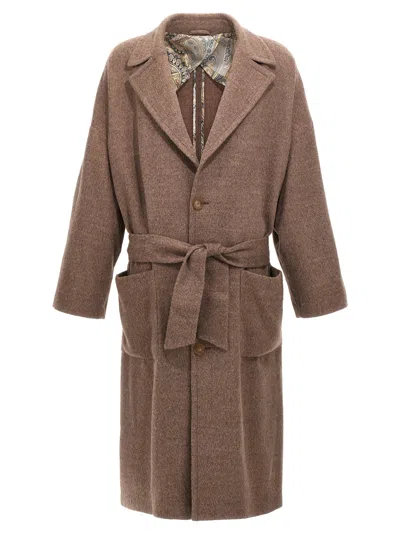 ETRO ETRO SINGLE-BREASTED WOOL COAT
