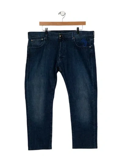 Pre-owned Etro Skinny Jeans In Blue