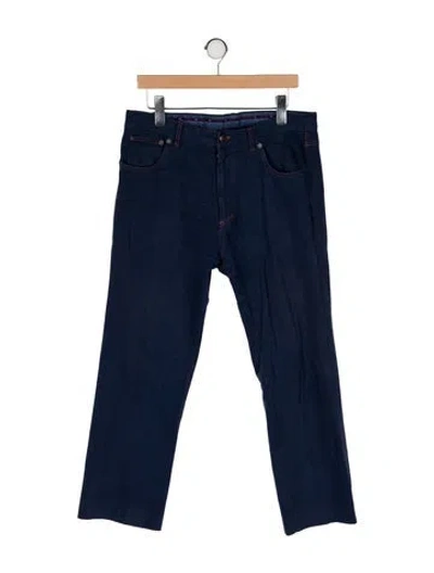 Pre-owned Etro Skinny Jeans In Blue