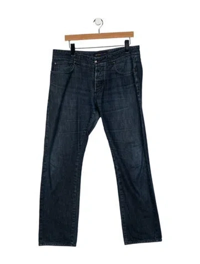 Pre-owned Etro Skinny Jeans In Blue
