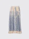 Etro Paisley-pattern Skirt In Neutral