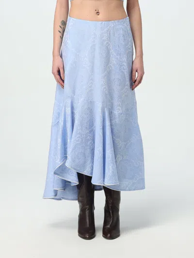 ETRO SKIRT ETRO WOMAN COLOR BLUE,G45149009