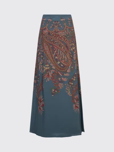 ETRO SKIRT ETRO WOMAN COLOR BLUE,H69522009
