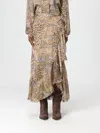 Etro Skirt  Woman Color Brown In Neutral