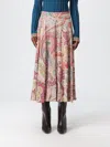Etro Skirt In Wool Blend In Multi