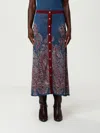 Etro Knee Length And Midi Skirts In Purple