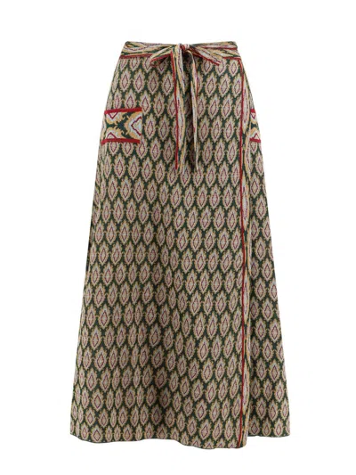 Etro Skirt In Multicolor