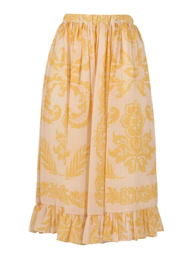 Etro Kids'  Skirt In Yellow