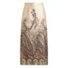 Etro , Fil Coupé Jacquard Pencil Midi Skirt, Woman, Multicolour, Size 40 In Multi