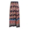 Etro Skirts Blue And Green In Black