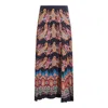 Etro Multicolor Silk Skirt In Multi