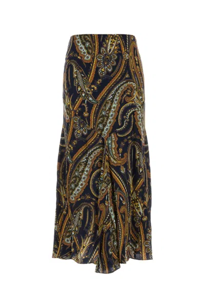 Etro Skirts Skirt In Brown
