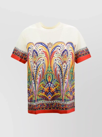 Etro Printed T-shirt Clothing In Multi