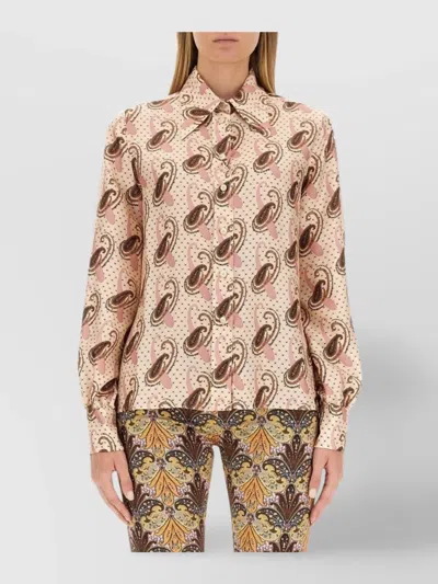 ETRO SLIM FIT PAISLEY PRINT SHIRT