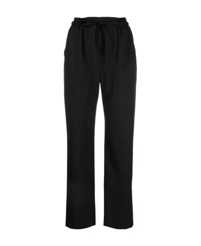 Etro Slim-fit Tie-fastening Trousers In Black