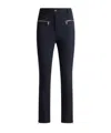 Etro Slim-fit Trousers With Zip In Blue