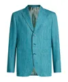 Etro Blazer In Blue